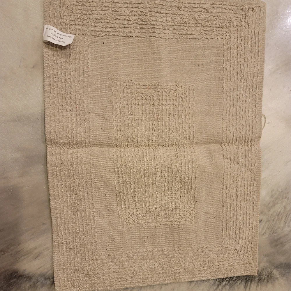 Home Collections set of 3 bath matts